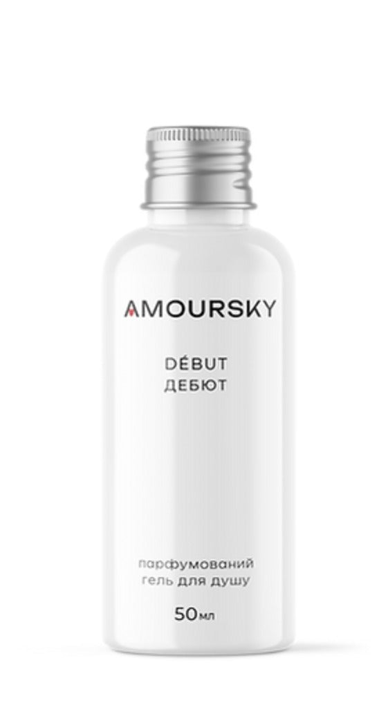 Парфумований гель для душу DEBUT від AMOURSKY - AMOURSKY, 50 ml
