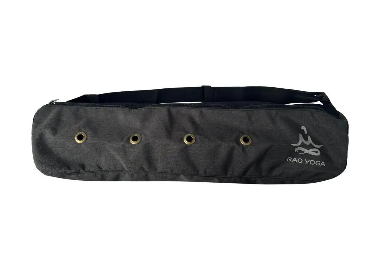 Чохол для йога мата Люверс меланж сірий RAO 68 х 22 см