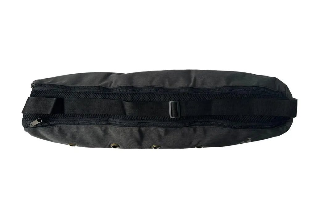 Чохол для йога мата Люверс меланж сірий RAO 68 х 22 см