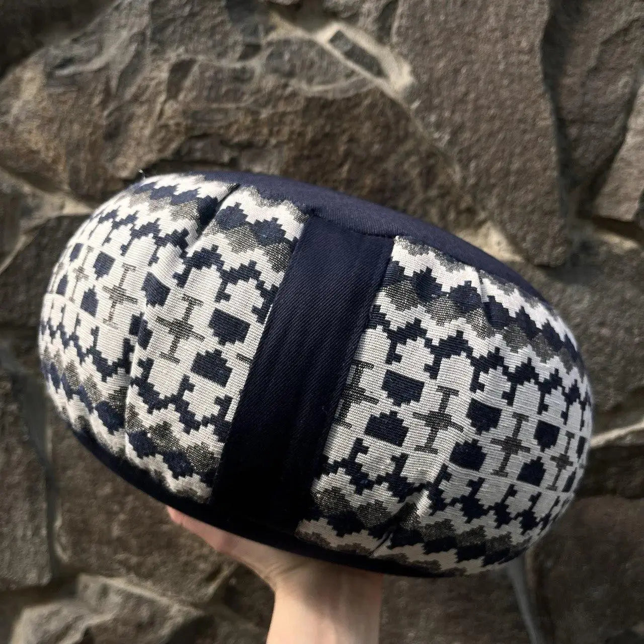 Подушка для медитації дзафу геометрія RAO 31x16 см