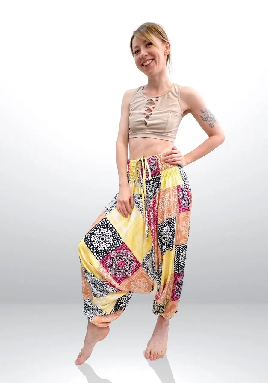 Штани-шаровари Алладіни Vibrant Mandala RAO WEAR OneSize