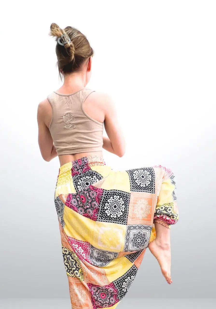 Штани-шаровари Алладіни Vibrant Mandala RAO WEAR OneSize