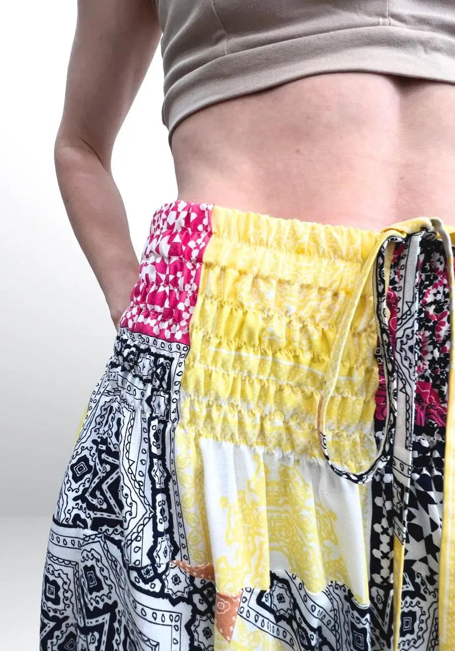 Aladinove nohavice Vibrant Mandala RAO WEAR Jedna veľkosť