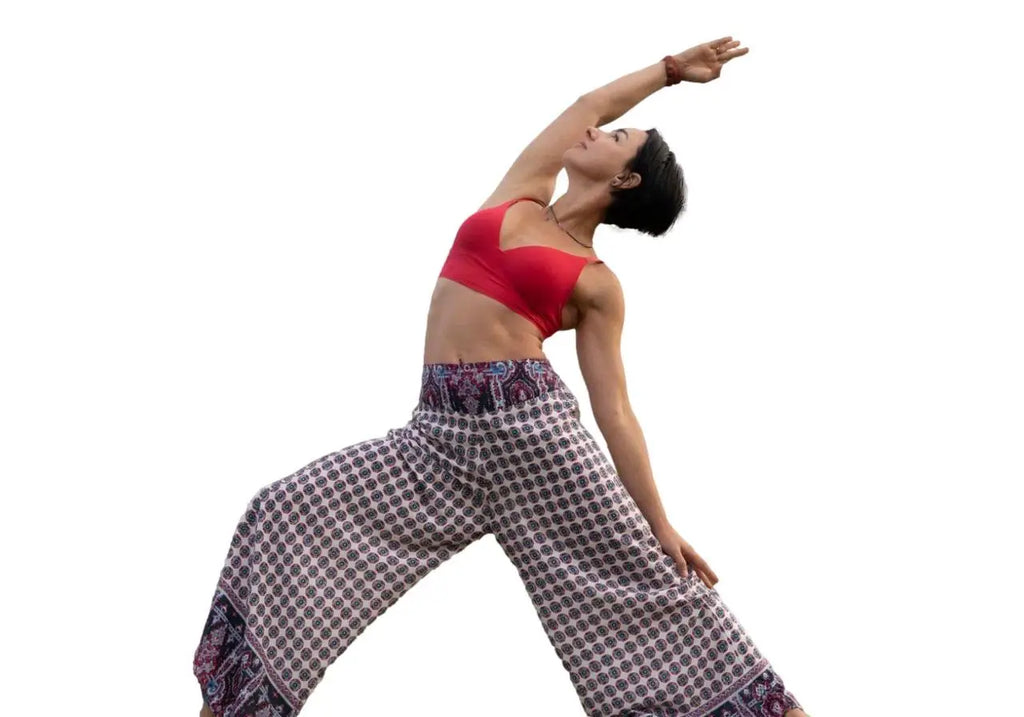 Unisex nohavice Totem Mandala RAO WEAR so širokými nohavicami, jedna veľkosť 165-170 cm