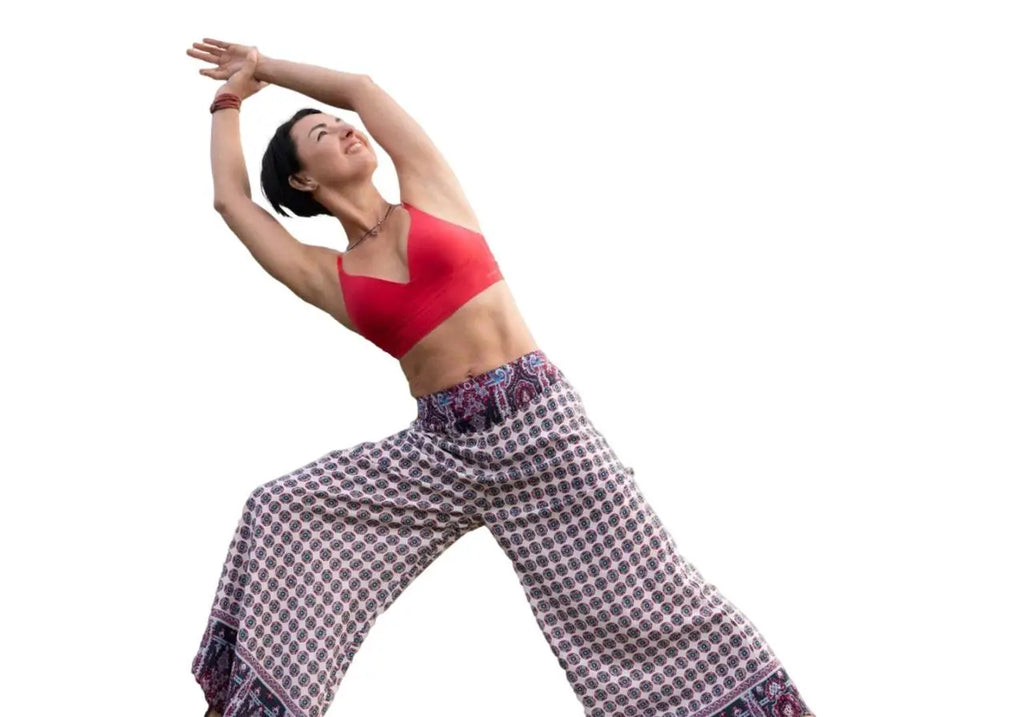 Unisex nohavice Totem Mandala RAO WEAR so širokými nohavicami, jedna veľkosť 165-170 cm