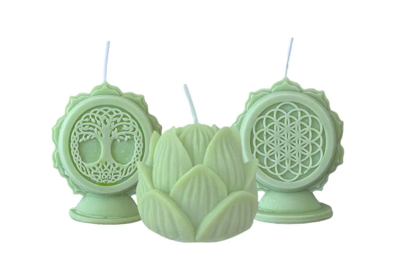 Набір свічок із соєвого воску Символи життя RAO 355г