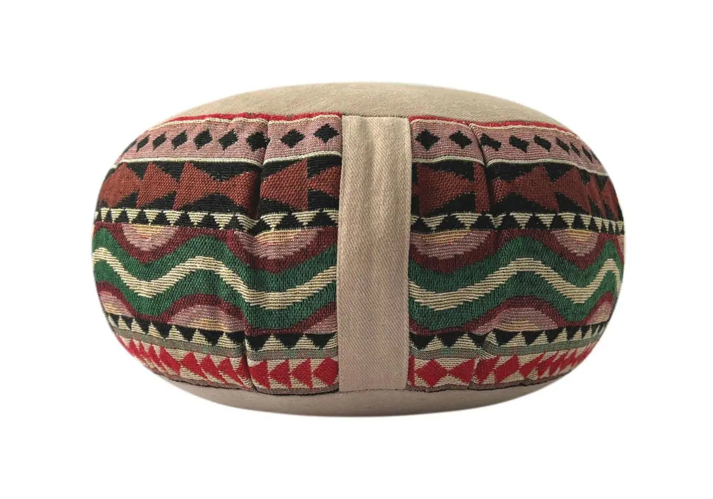 Подушка для медитації Дзафу Етно Хвиля RAO 31х31х16 см - Бежевий, RAOWEAR