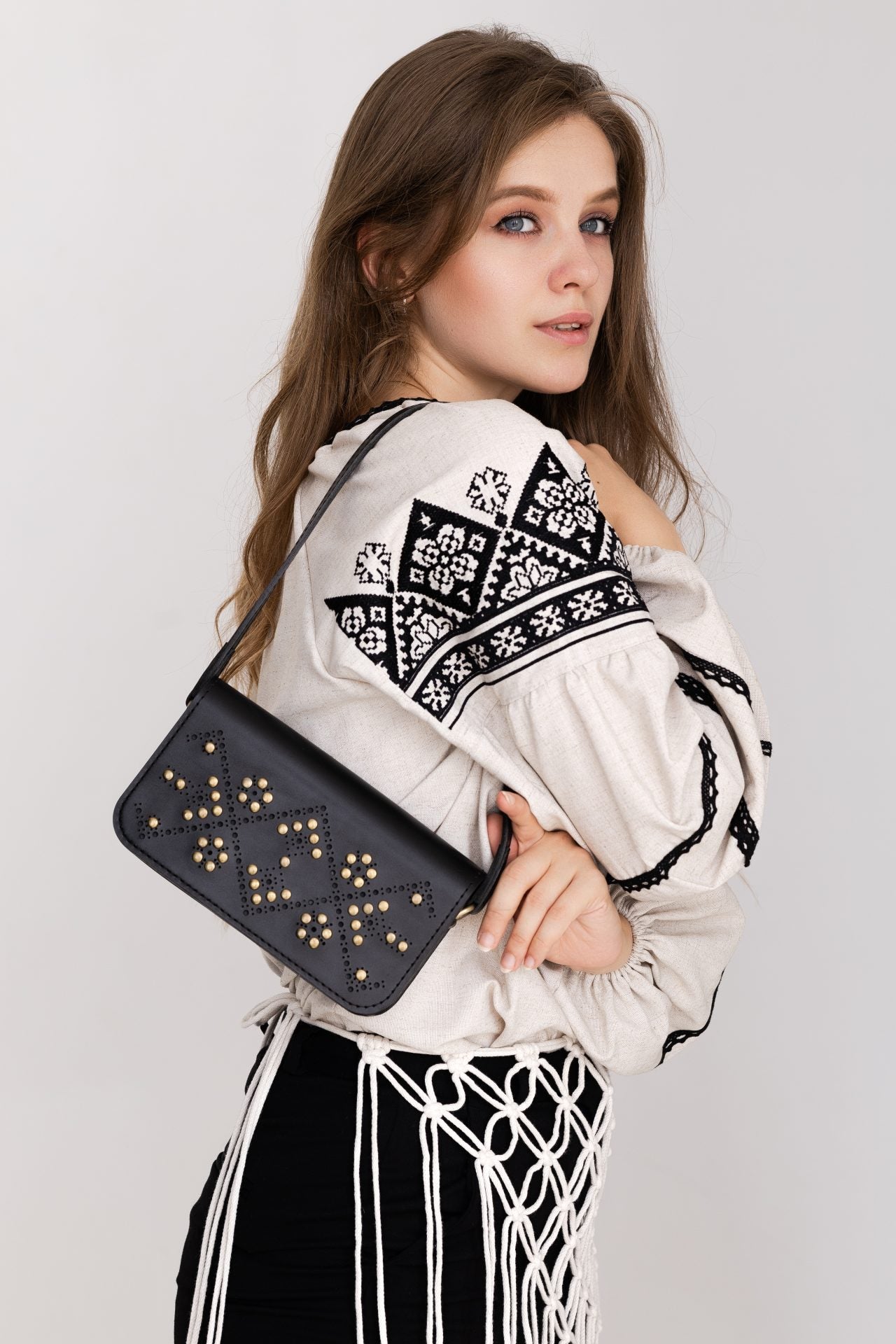 Сумка Ташка від GODNO чорна