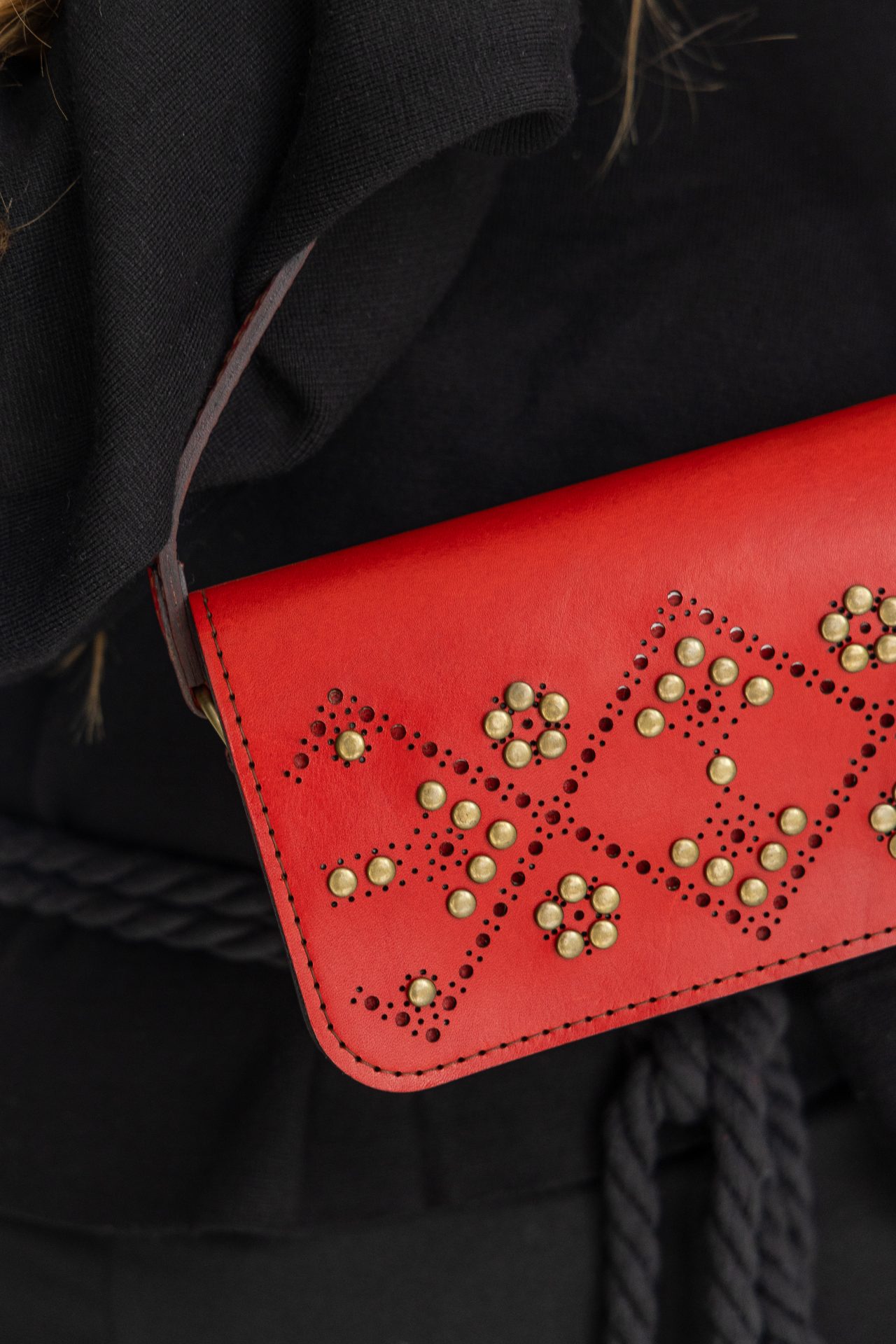 Сумка Ташка від GODNO червона