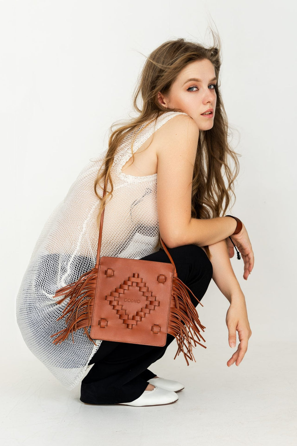 Taška Taystra od GODNO hnedá