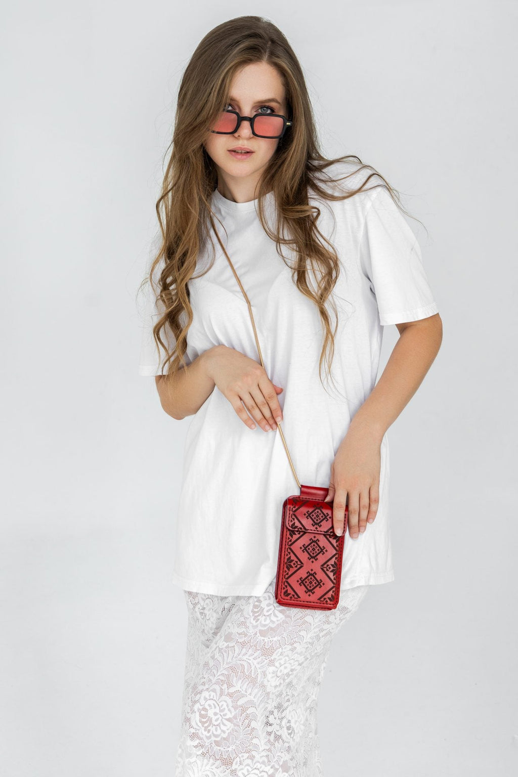 Сумка Окраса від GODNO червона