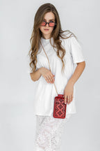 Сумка Окраса від GODNO червона