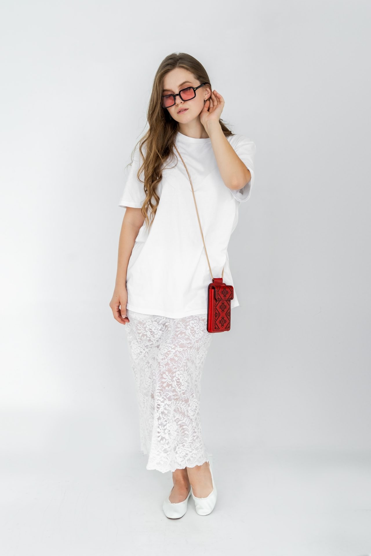 Сумка Окраса від GODNO червона