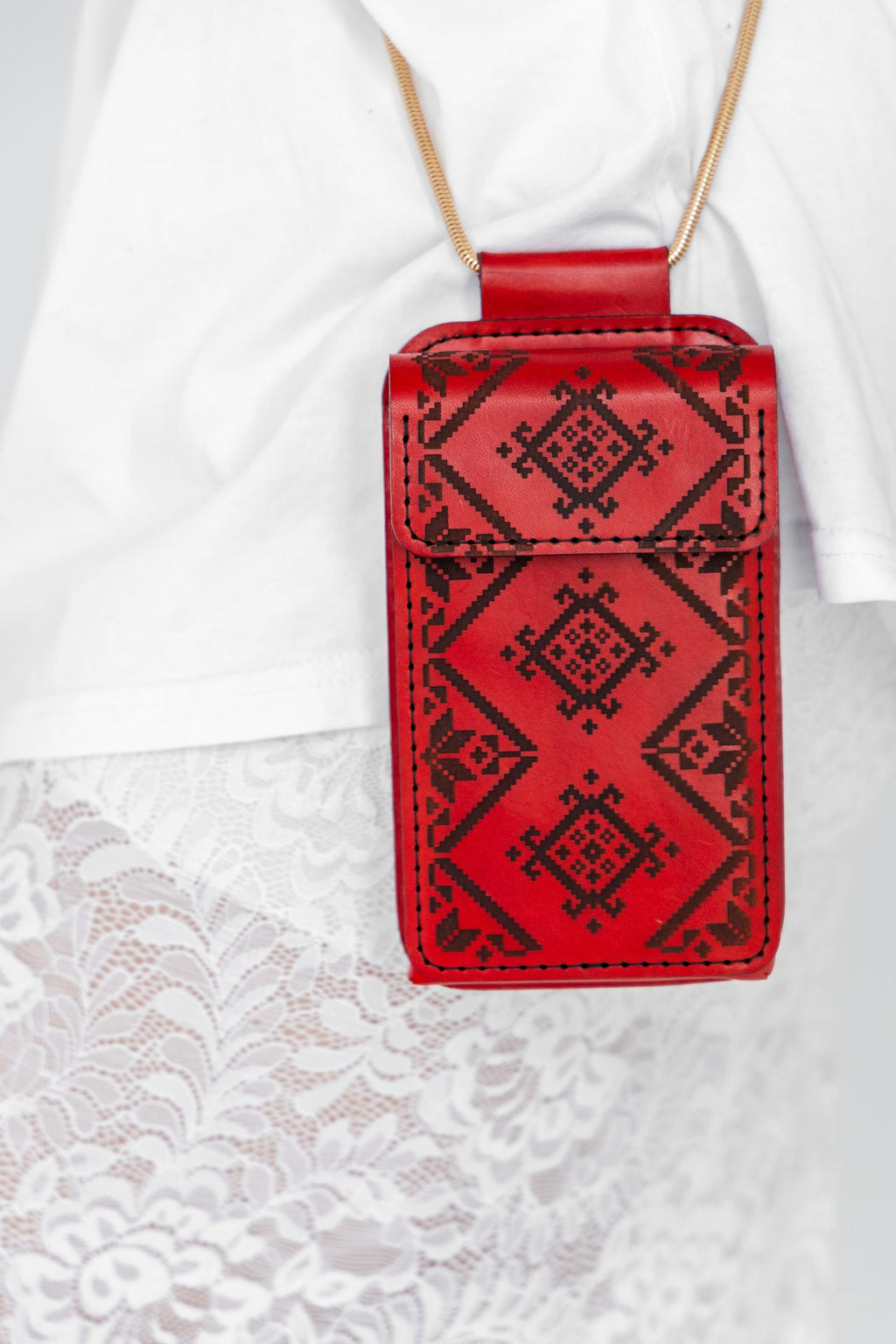 Сумка Окраса від GODNO червона