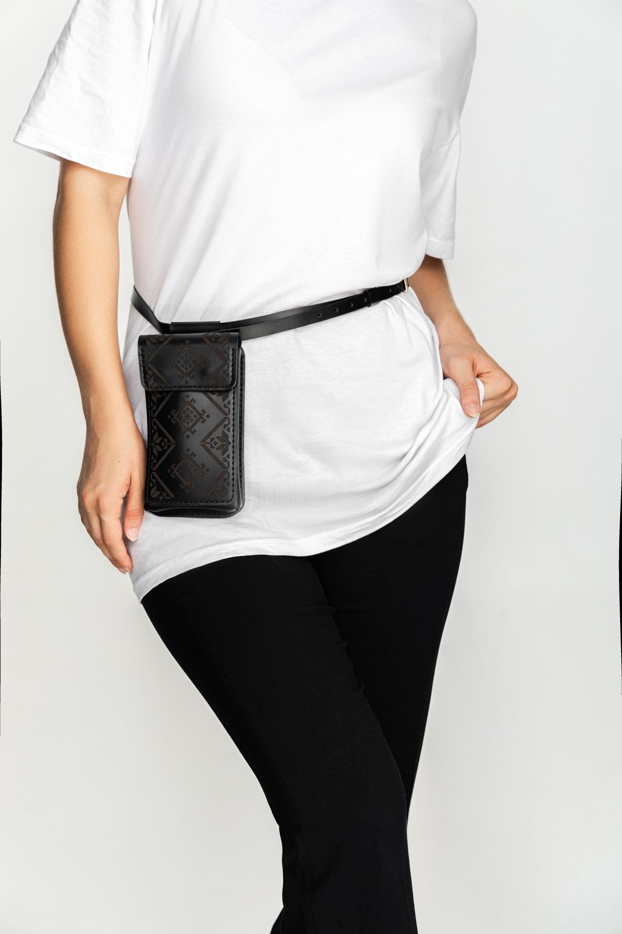 Сумка Окраса від GODNO чорна