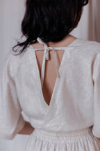 Топ з конопель, колір бежевий меланж від VIRA APPAREL