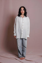 Оверсайз сорочка, льон+алоє від VIRA APPAREL