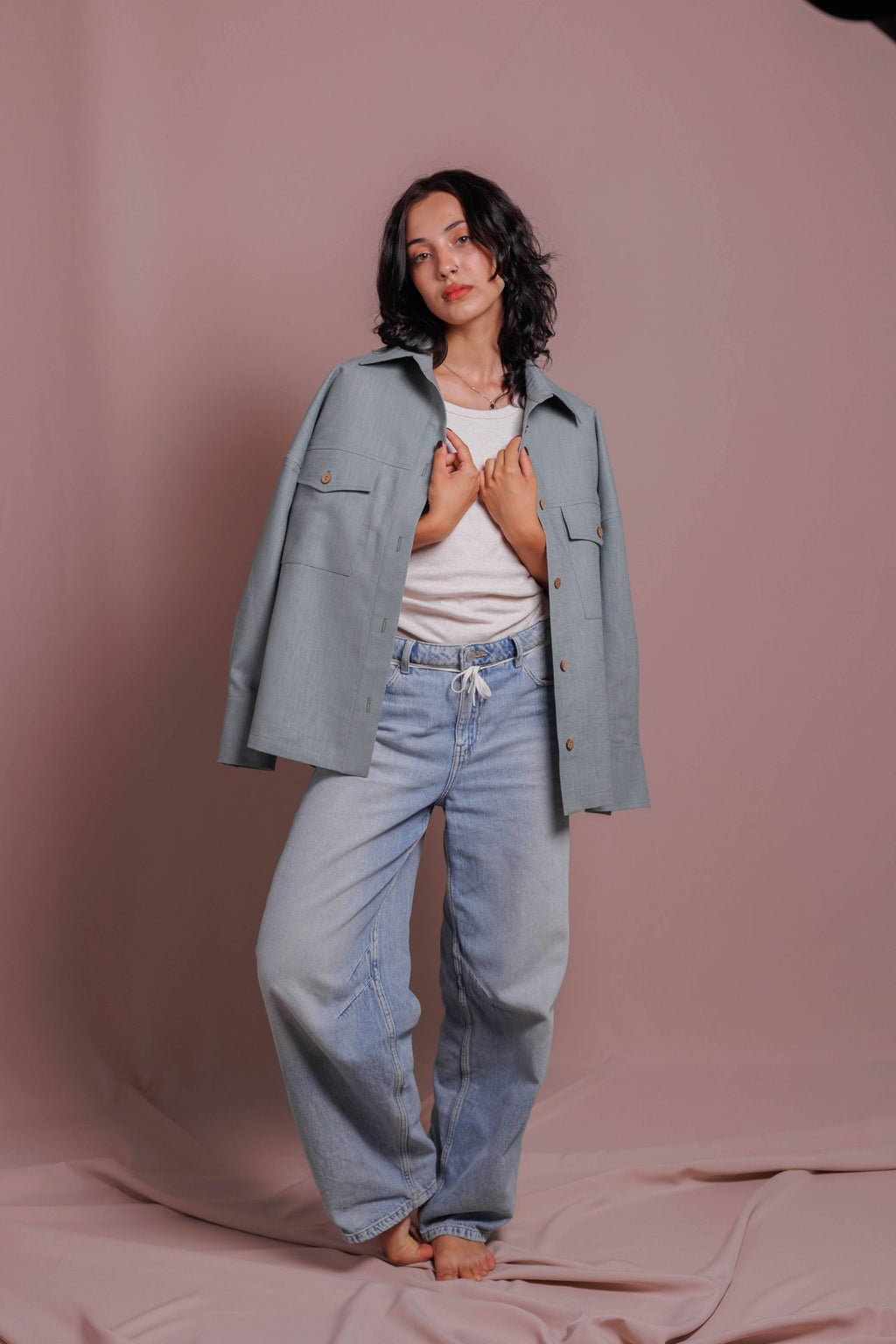 Сорочка-куртка, кропива від VIRA APPAREL