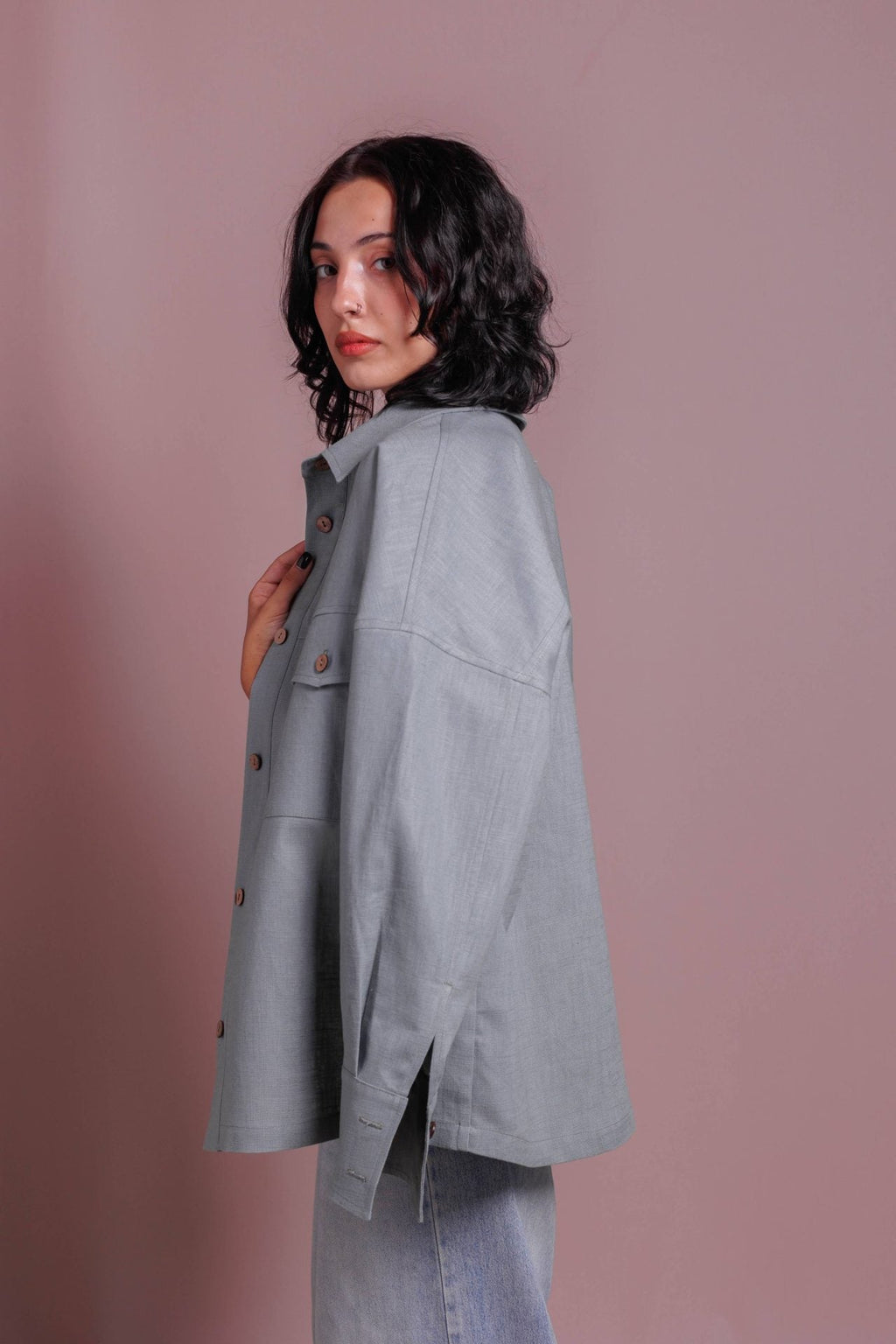 Сорочка-куртка, кропива від VIRA APPAREL