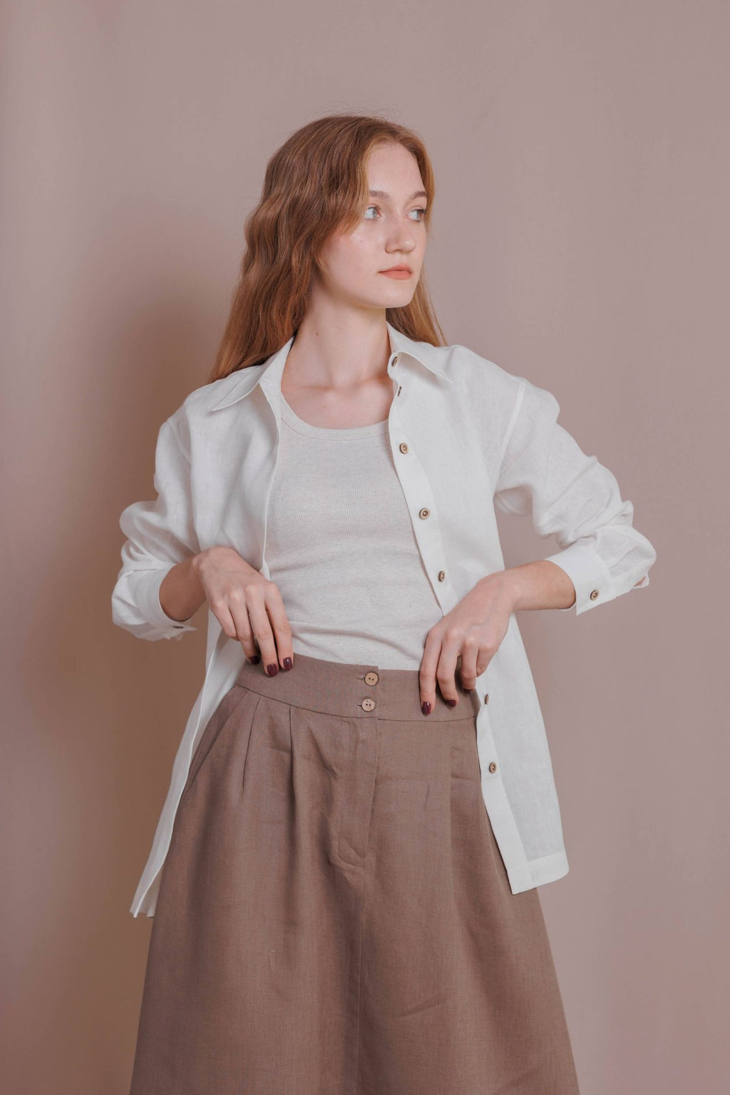 Спідниця жіноча, льон від VIRA APPAREL