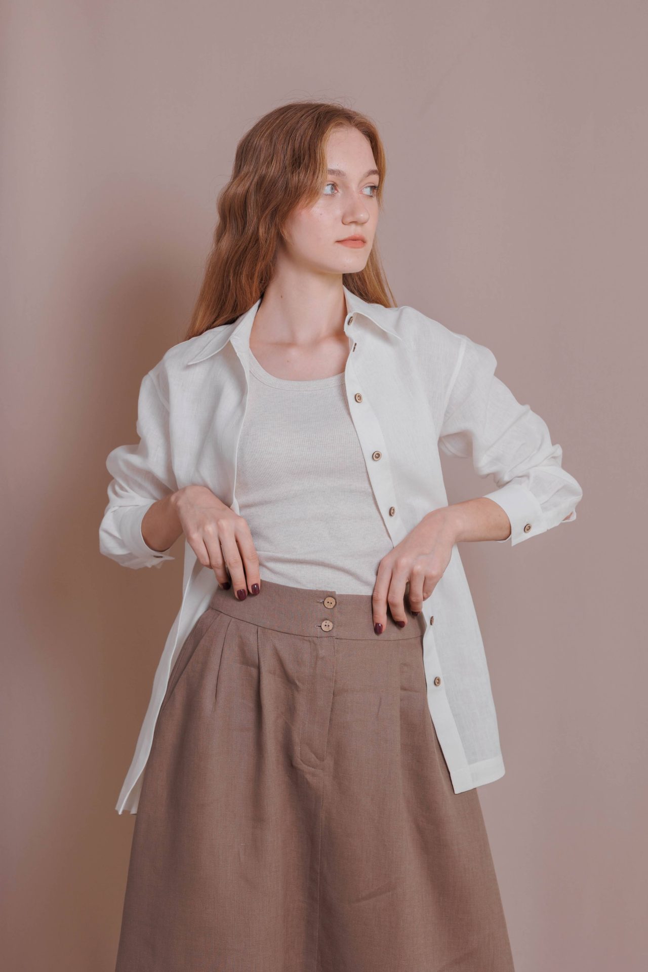 Спідниця жіноча, льон від VIRA APPAREL