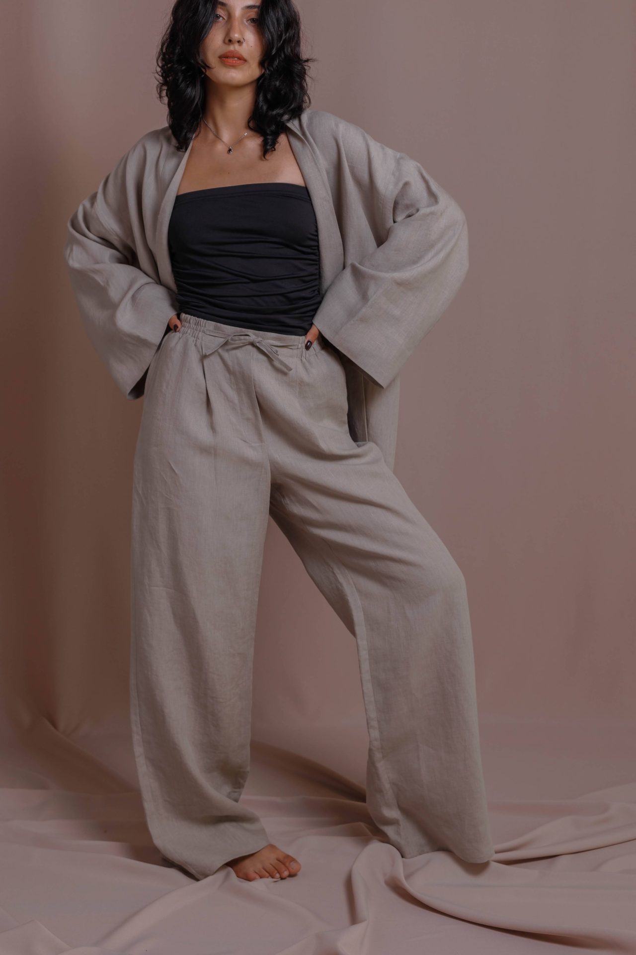 Штани, варений льон від VIRA APPAREL