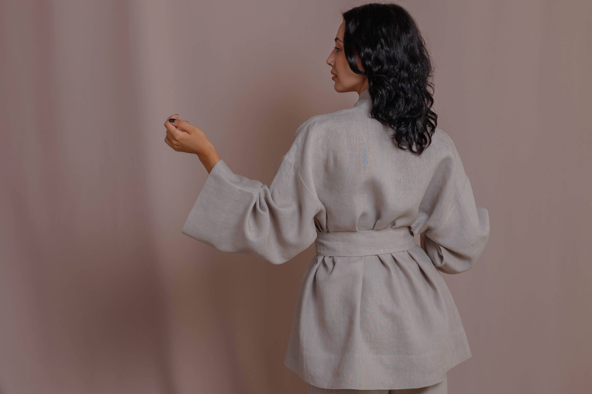 Кімоно, варений льон від VIRA APPAREL