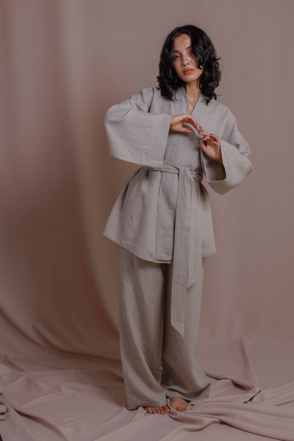 Кімоно, варений льон від VIRA APPAREL