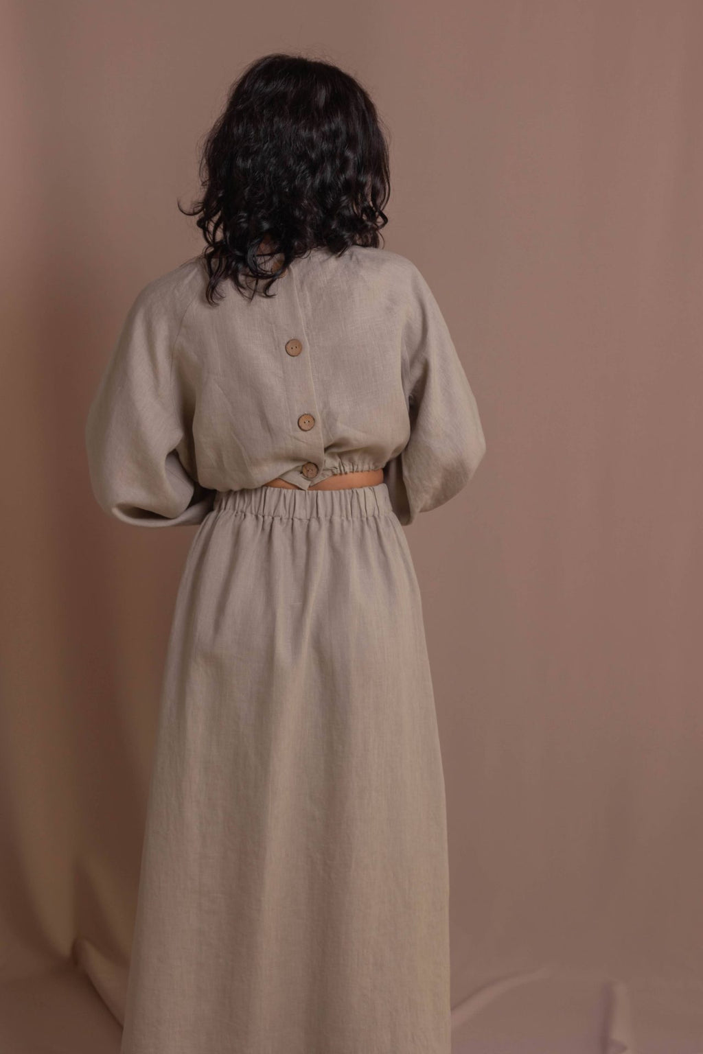 Блуза з гудзиками, довгий рукав від VIRA APPAREL