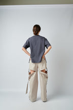 Футболка з розрізами, 3 кольори BRU