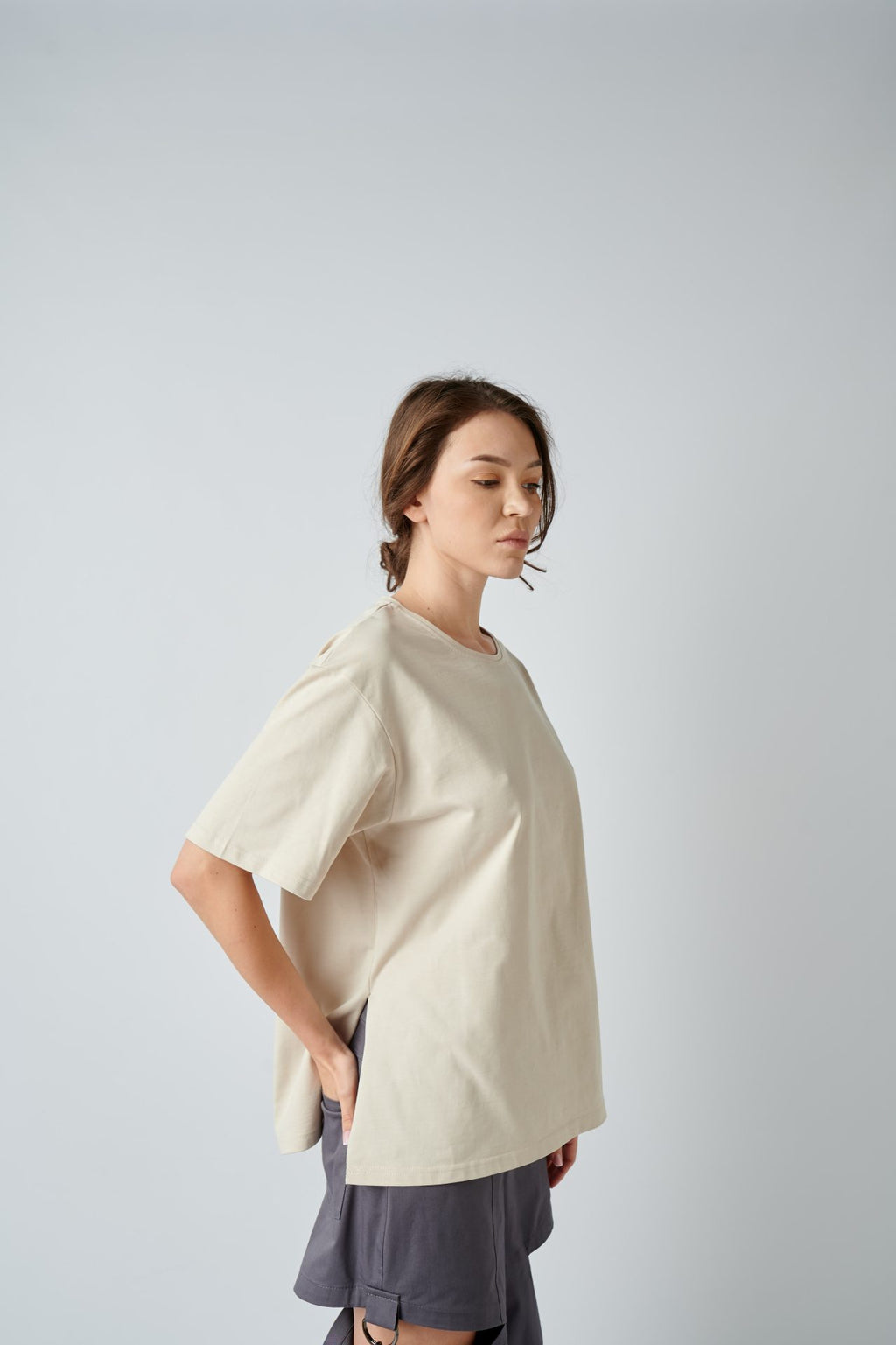 Футболка з розрізами, 3 кольори BRU