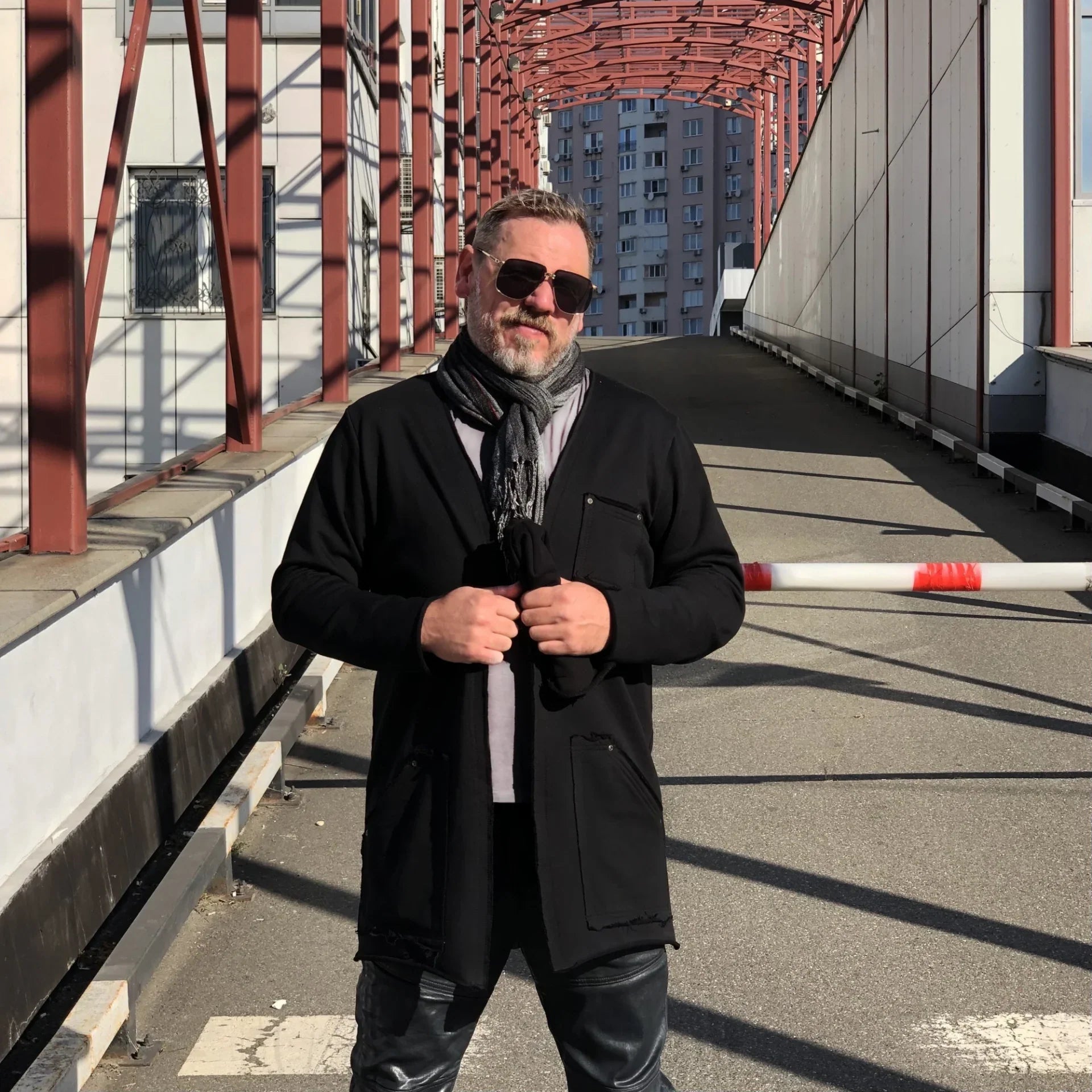 Кардиган чорний Чудовий від BRUTALMAN