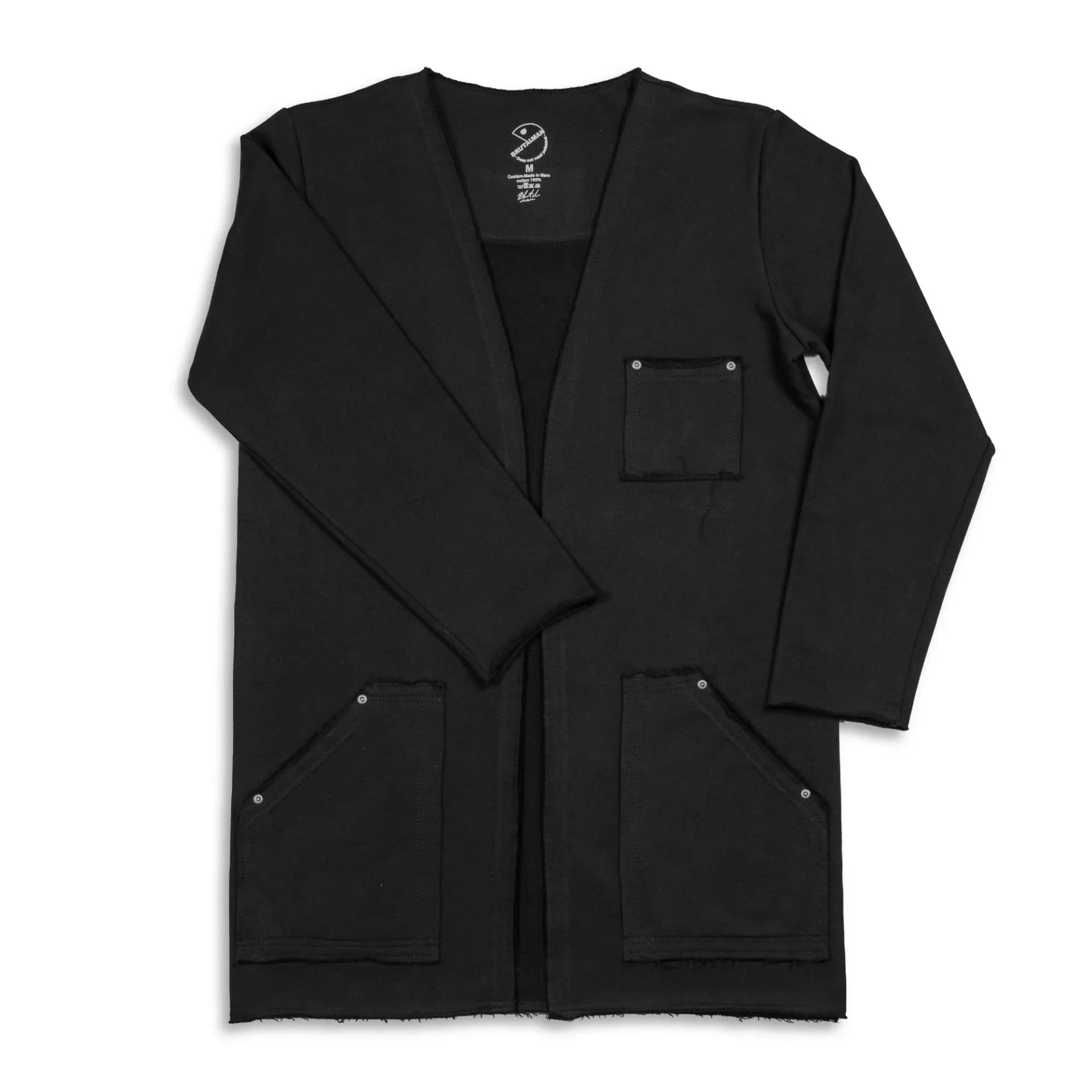 Кардиган чорний Чудовий від BRUTALMAN