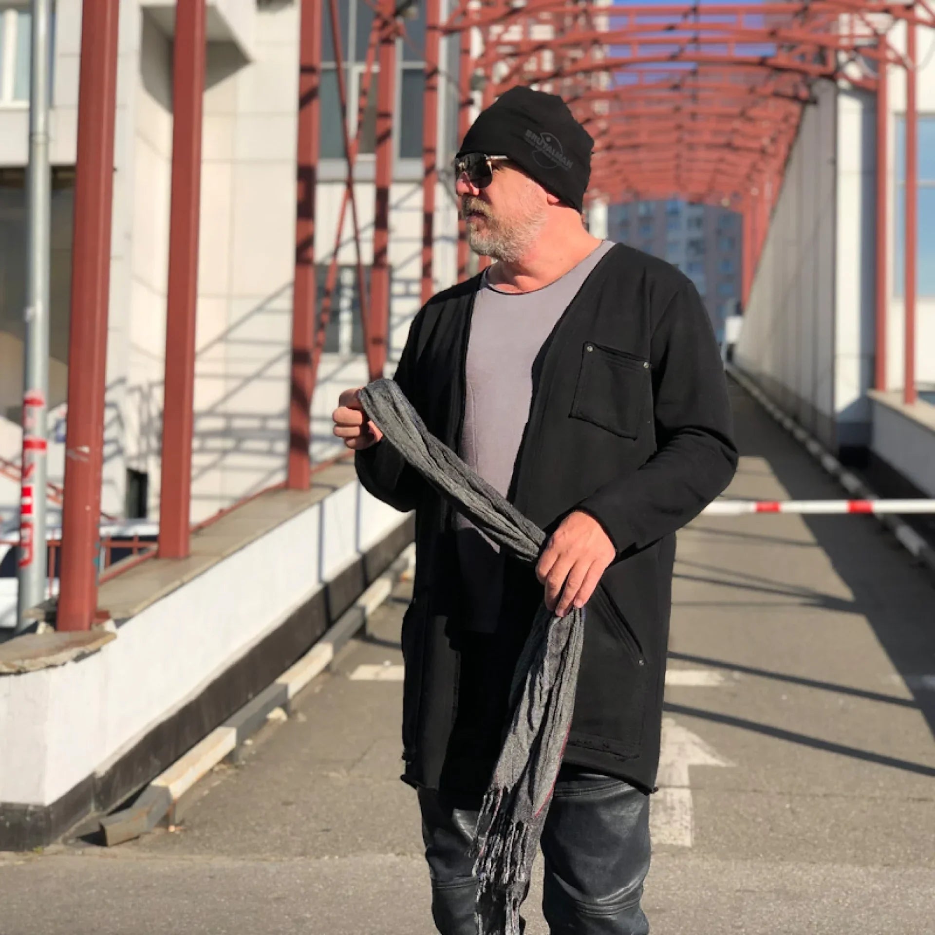 Кардиган чорний Чудовий від BRUTALMAN