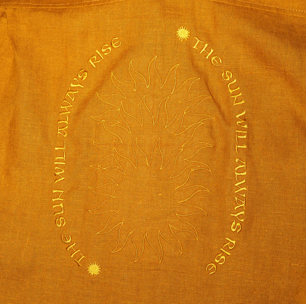 Лляний костюм Rising Sun унісекс від REBELpatterns