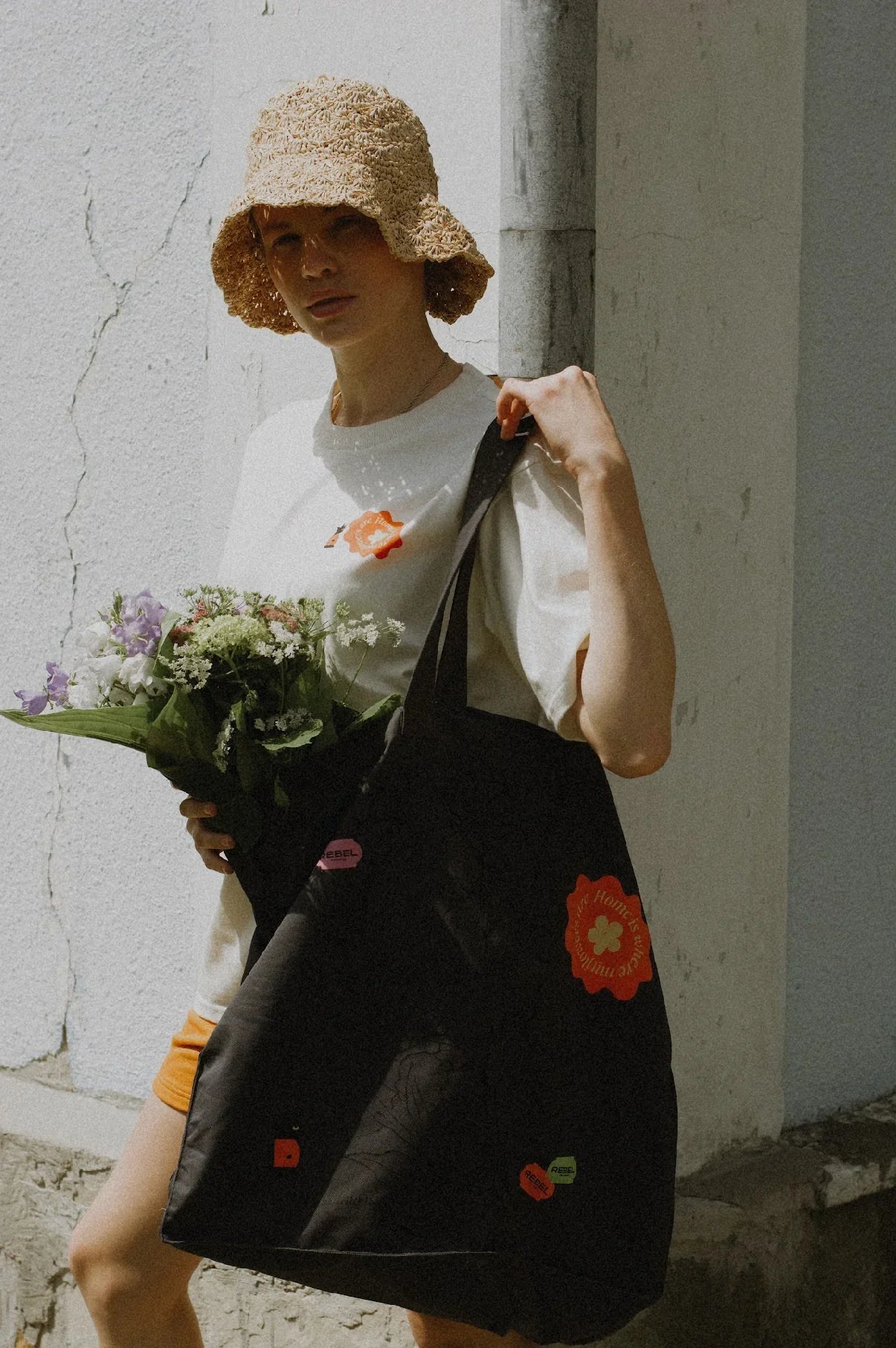 Шопер Blooming Home унісекс від REBELpatterns