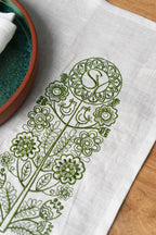 Ранер лляний, доріжка на стіл Дерево роду SAVE yourself