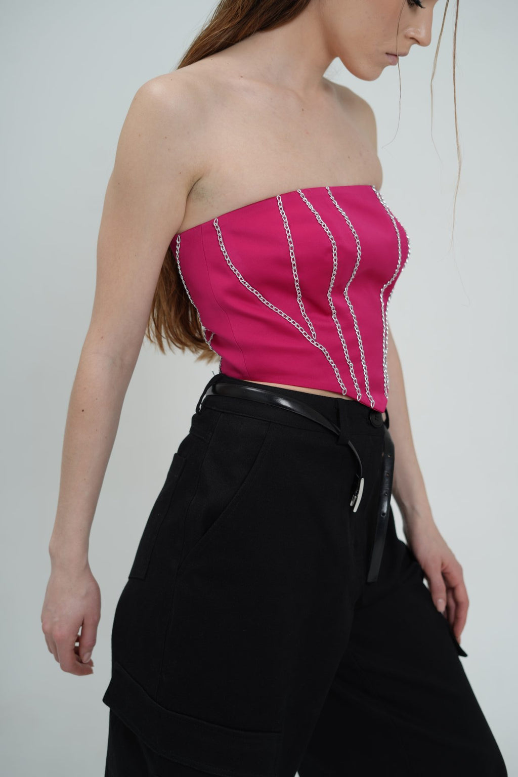 Корсет з ланцюжками BRU