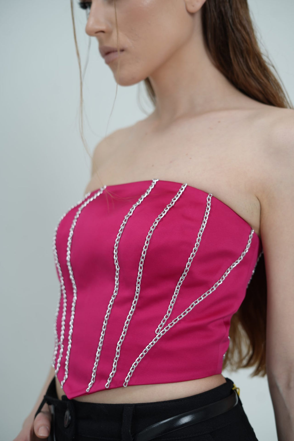 Корсет з ланцюжками BRU