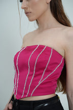 Корсет з ланцюжками BRU