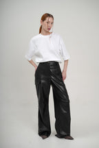 Карго чорні синтетична шкіра BRU