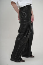 Карго чорні синтетична шкіра BRU