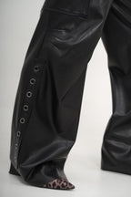 Карго чорні синтетична шкіра BRU