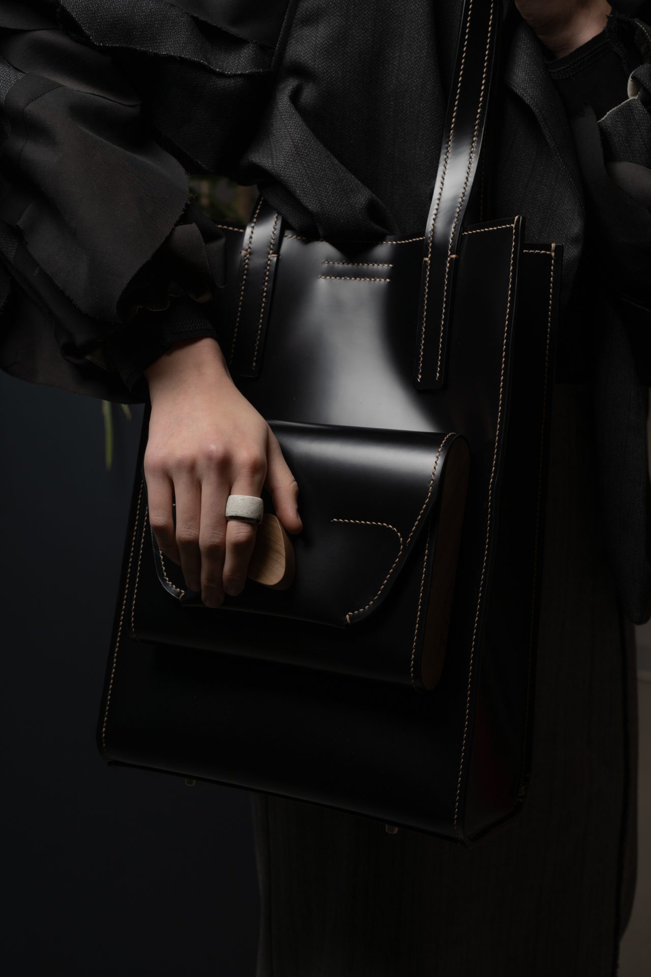 Шопер JOY чорний від Synyava