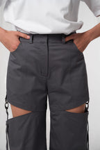 Карго з розрізами в кольорах: графіт, мокко, беж BRU