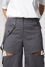 Карго з розрізами в кольорах: графіт, мокко, беж BRU