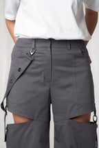 Карго з розрізами в кольорах: графіт, мокко, беж BRU