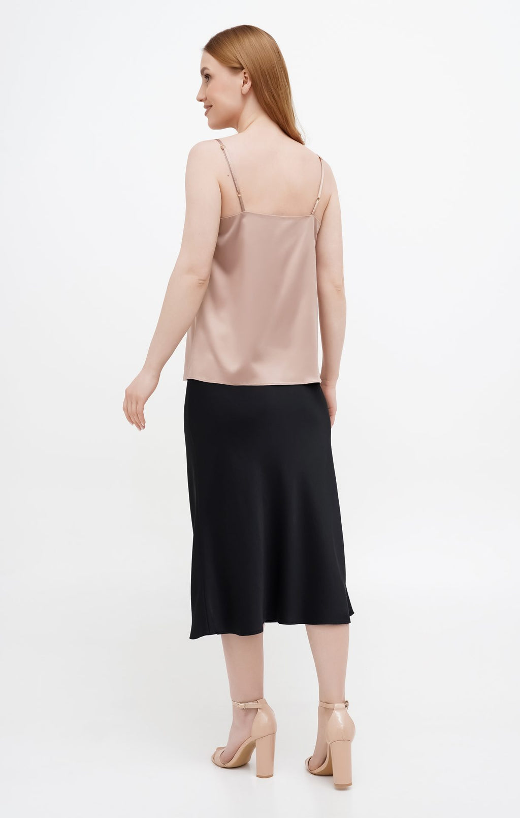 Hodvábny top s labuťou od FAYNA