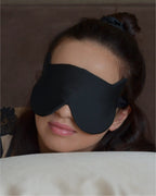 Шовкова маска для сну "Котик" — 100% натуральний шовк 19 момі від Podobed Studio