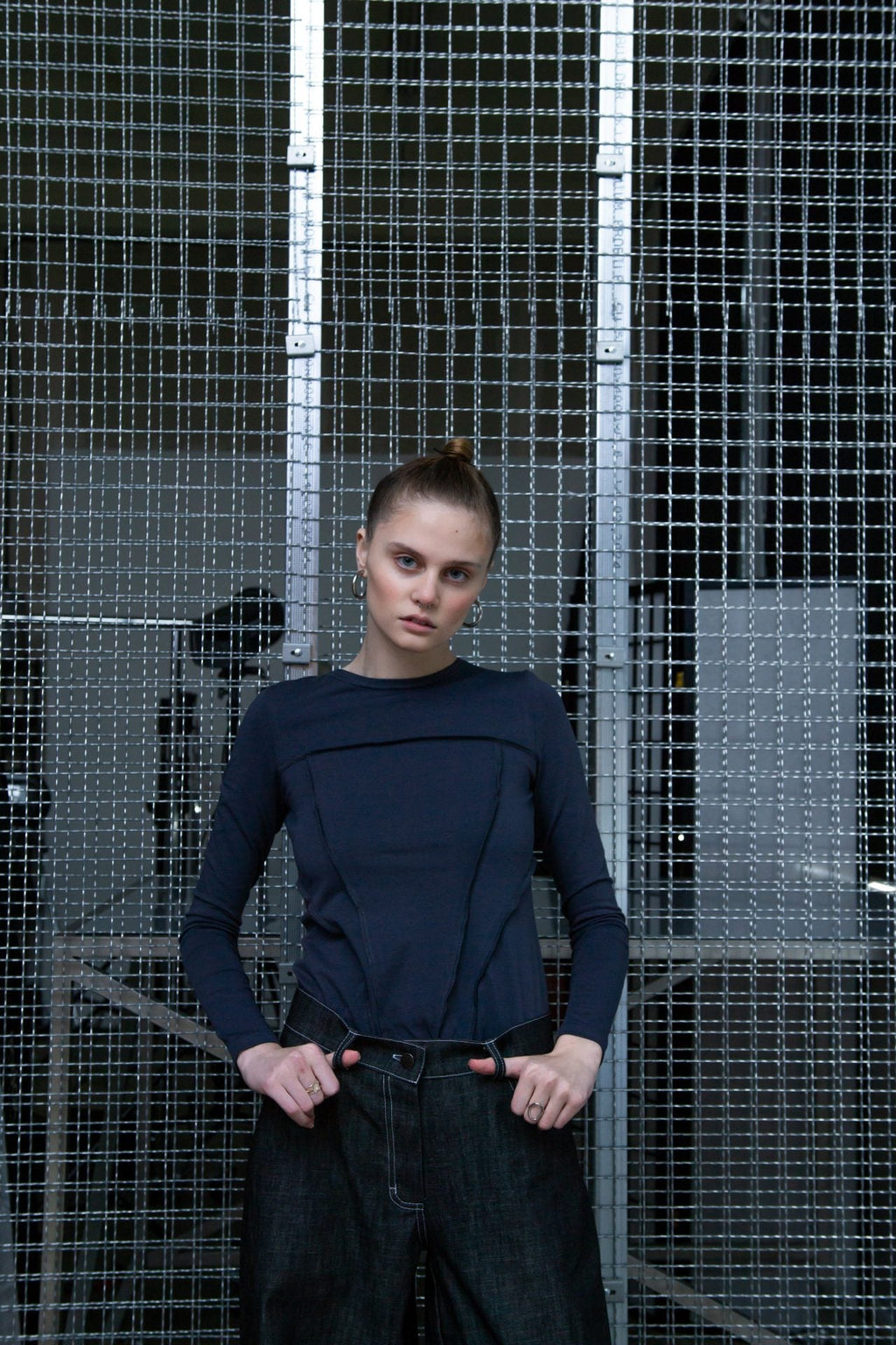 Dlhý rukáv BRU s ohrnutými švami